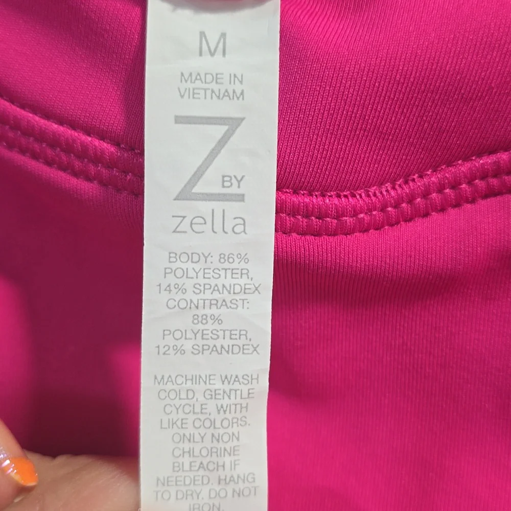 Z By Zella Bright Pink Mini Skort - Picture 2 of 12